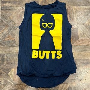Bob’s Burgers | Butts | Tina | Tank Top | Size S